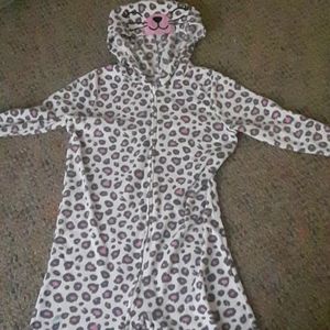 Cheetah print onesie